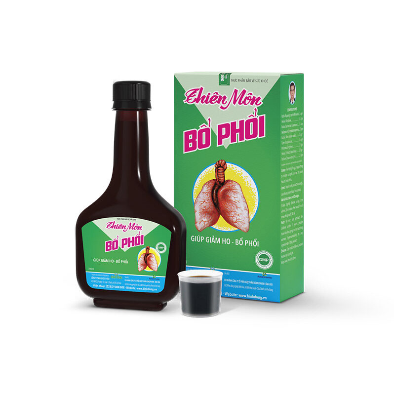 Siro Thiên môn bổ phổi Bình Đông giảm ho, bổ phổi (chai 280ml)